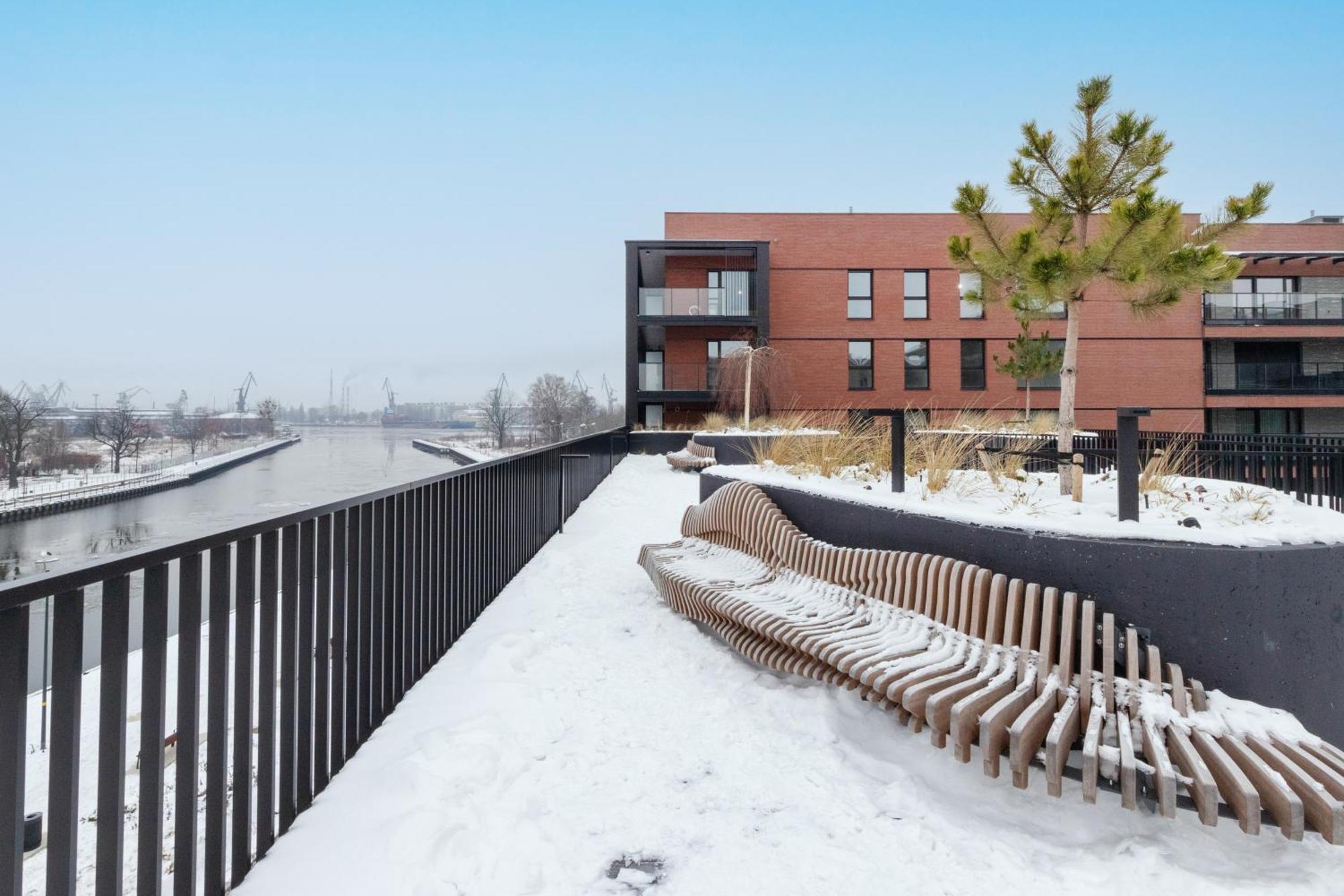 Sienna Grobla Apartment With View Of The Motlawa Terrace & Sauna, Gym By Noclegi Renters Gdańsk Buitenkant foto