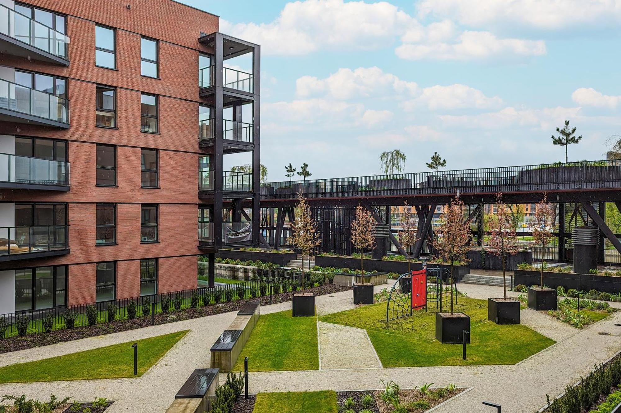 Sienna Grobla Apartment With View Of The Motlawa Terrace & Sauna, Gym By Noclegi Renters Gdańsk Buitenkant foto